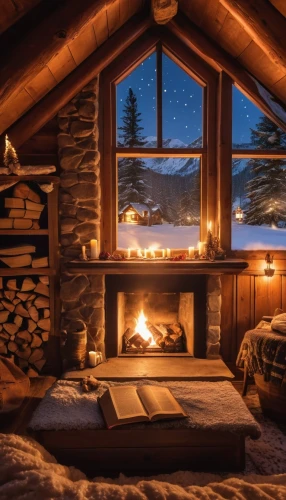 warm and cozy,the cabin in the mountains,log home,log fire,log cabin,snowed in,small cabin,snowhotel,cozy,cabin,fire place,chalet,warmth,fireside,snow shelter,winter window,winter house,lodging,fireplaces,romantic night,Photography,General,Realistic
