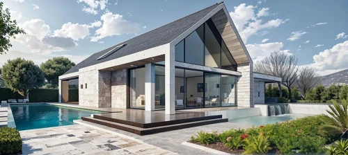 pool house,modern house,cubic house,modern architecture,cube house,house shape,luxury property,mirror house,summer house,glass pyramid,beautiful home,contemporary,modern style,residential house,frame house,roof landscape,luxury home,geometric style,folding roof,inverted cottage