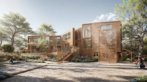 eco-construction,eco hotel,timber house,new housing development,wooden houses,cubic house,cube stilt houses,dunes house,archidaily,wooden house,3d rendering,wooden facade,housebuilding,residential,house in the forest,smart house,cube house,corten steel,residential house,hanging houses