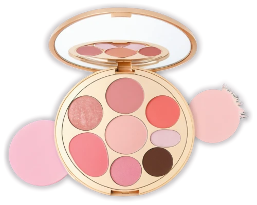 cream blush,eyeshadow,face powder,beauty product,springform pan,eye shadow,women's cosmetics,cosmetic products,clove pink,panning,makeup mirror,isolated product image,gold-pink earthy colors,watercolor women accessory,cosmetics,expocosmetics,blush,oil cosmetic,stylized macaron,women's cream,Illustration,Realistic Fantasy,Realistic Fantasy 02