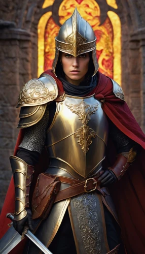 joan of arc,paladin,crusader,centurion,templar,knight armor,castleguard,the roman centurion,roman soldier,emperor,knight,female warrior,medieval,iron mask hero,armored,imperator,cullen skink,christdorn,king arthur,armor,Photography,Fashion Photography,Fashion Photography 25