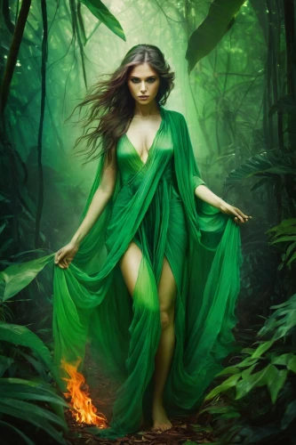 dryad,the enchantress,faerie,faery,sorceress,fae,celtic woman,fantasy picture,anahata,patrol,fantasy art,aaa,green,aa,druid,fantasy woman,green wallpaper,green power,green aurora,cleanup,Illustration,Realistic Fantasy,Realistic Fantasy 15