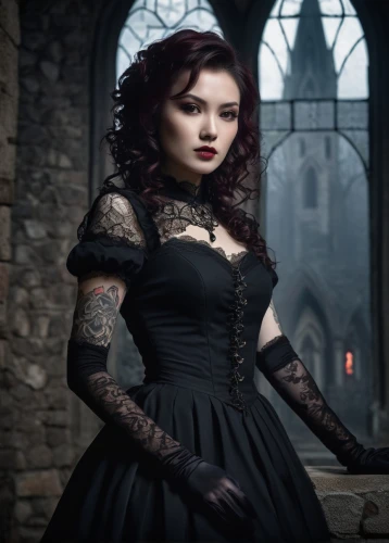 gothic fashion,gothic dress,gothic woman,gothic portrait,gothic style,dark gothic mood,goth woman,gothic,vampire woman,vampire lady,victorian lady,goth whitby weekend,victorian style,gothic architecture,whitby goth weekend,goth weekend,celtic queen,goth like,victorian,haunted cathedral,Illustration,Japanese style,Japanese Style 17