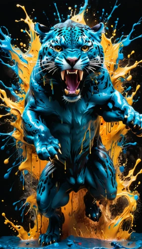 blue tiger,leopard's bane,panther,tiger png,renascence bulldogge,om,cleanup,destroy,fire background,to roar,blue monster,zodiac sign leo,tiger,roar,fractalius,poseidon,roaring,bulbasaur,canis panther,cat vector,Conceptual Art,Graffiti Art,Graffiti Art 08