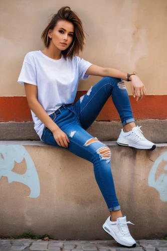 jeans background,puma,girl in t-shirt,ripped jeans,white boots,high jeans,women fashion,jeans,sneakers,shoes icon,women clothes,skater,sporty,blue shoes,denim shapes,jeans pattern,denim,denim background,vans,long-sleeved t-shirt,Conceptual Art,Daily,Daily 11