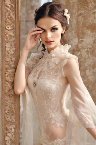 bridal clothing,bridal dress,wedding dresses,wedding gown,bridal,wedding dress,bridal jewelry,bridal accessory,wedding frame,the angel with the veronica veil,bride,bridal party dress,lace border,quinceanera dresses,vintage lace,romantic look,royal lace,evening dress,doll looking in mirror,bridal shoe