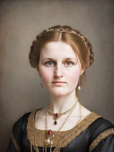 vintage female portrait,victorian lady,portrait of a girl,gothic portrait,young woman,portrait of a woman,young lady,girl in a historic way,girl with cloth,portrait of christi,diademhäher,female portrait,girl portrait,woman portrait,victorian style,mystical portrait of a girl,lilian gish - female,girl in a long dress,millicent fawcett,woman holding pie,Digital Art,Classicism