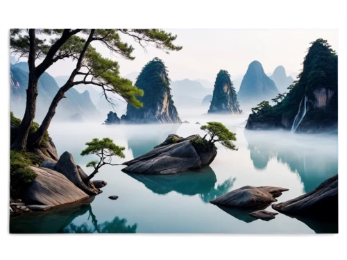 wuyi,landscape background,huangshan maofeng,huangshan mountains,zhangjiajie,bouldering mat,chinese background,huashan,guizhou,playmat,guilin,river landscape,mountainous landscape,chinese art,danyang eight scenic,panoramic landscape,yunnan,chongqing,vietnam,mountain landscape,Conceptual Art,Daily,Daily 11