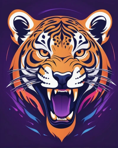 tiger png,tigers,tiger,twitch logo,bengal tiger,twitch icon,a tiger,tigerle,asian tiger,bengal,tiger head,royal tiger,type royal tiger,purple background,bengalenuhu,wall,amurtiger,purple,siberian tiger,no purple,Illustration,Vector,Vector 01