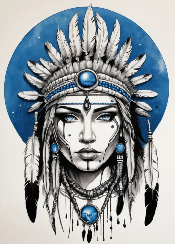 indian headdress,war bonnet,american indian,the american indian,shamanism,headdress,feather headdress,amerindien,native american,shamanic,first nation,native,tribal chief,pocahontas,indigenous,cherokee,indigenous painting,cheyenne,tribal,shaman,Illustration,Black and White,Black and White 34