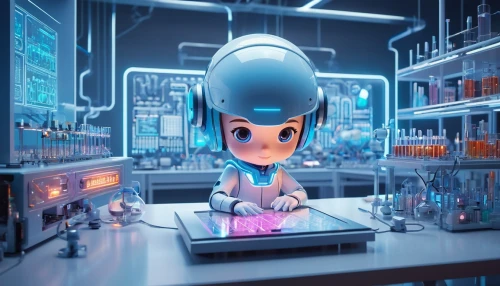 laboratory,chemical laboratory,cinema 4d,girl at the computer,researcher,laboratory information,sci fi surgery room,scientist,engineer,lab,women in technology,electron,transistor checking,formula lab,digital compositing,b3d,chemist,research station,elektroniki,science fiction,Unique,3D,3D Character