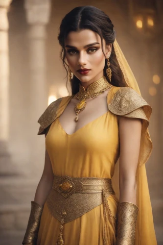 jaya,cleopatra,ancient egyptian girl,rome 2,artemisia,thracian,mary-gold,gold jewelry,golden weddings,cepora judith,elaeis,ancient costume,girl in a historic way,aladha,athena,gold colored,the ancient world,accolade,priestess,lycaenid,Photography,Cinematic