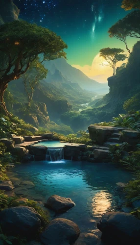 fantasy landscape,landscape background,forest landscape,cartoon video game background,elven forest,an island far away landscape,underwater oasis,futuristic landscape,fantasy picture,full hd wallpaper,forest background,backgrounds,druid grove,fairy forest,frog background,green forest,green landscape,fairy world,background screen,background with stones,Conceptual Art,Fantasy,Fantasy 05