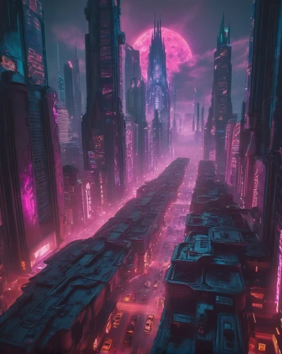 metropolis,futuristic landscape,cyberpunk,dystopian,fantasy city,dystopia,cityscape,vast,scifi,futuristic,sci-fi,sci - fi,valerian,destroyed city,alien planet,alien world,sci fi,shinjuku,atmoshphere,colorful city,Illustration,Realistic Fantasy,Realistic Fantasy 47