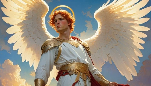 archangel,angel moroni,guardian angel,the archangel,baroque angel,angel,business angel,fire angel,uriel,greer the angel,fallen angel,paladin,the angel with the cross,stone angel,garuda,helios,zoroastrian novruz,angel statue,angel figure,angelic,Illustration,Retro,Retro 03