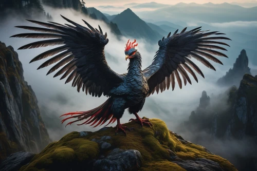 mongolian eagle,eagle illustration,alpine chough,eagle,nepal,california condor,american bald eagle,eagle eastern,imperial eagle,bald eagle,african eagle,of prey eagle,hornbill,gryphon,turkey vulture,vulture,eagles,wool head vulture,garuda,condor,Art,Classical Oil Painting,Classical Oil Painting 22