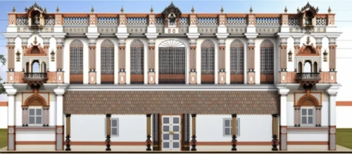 facade painting,baroque building,tsaritsyno,wooden facade,europe palace,facade panels,facades,palace,city palace,new town hall,art nouveau design,synagogue,main facade,grand master's palace,classical architecture,mortuary temple,french building,art nouveau,renovation,basilica,Photography,General,Realistic