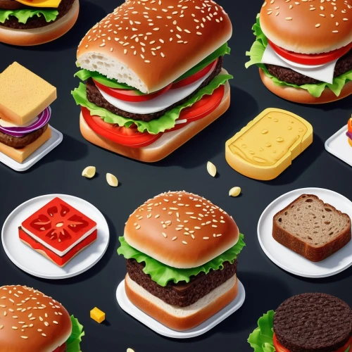 hamburger set,food icons,burger king premium burgers,hamburger plate,food collage,hamburger,hamburgers,burgers,cheeseburger,burger emoticon,burger,big mac,burguer,food photography,big hamburger,fastfood,mcdonald's,finger food,classic burger,slider,Unique,3D,Isometric