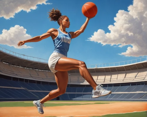sports girl,woman's basketball,sports,wall & ball sports,ball sports,track and field athletics,women's lacrosse,youth sports,indoor games and sports,playing sports,women's basketball,basketball player,sports uniform,woman playing tennis,sports collectible,athlete,sports gear,heptathlon,track and field,sports balls,Illustration,Paper based,Paper Based 23