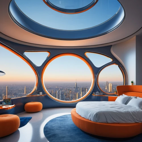 futuristic architecture,ufo interior,sky space concept,futuristic landscape,sky apartment,penthouse apartment,futuristic,canopy bed,roof domes,spaceship space,futuristic art museum,sleeping room,great room,sci fi surgery room,spaceship,modern room,modern decor,largest hotel in dubai,musical dome,luxury hotel,Photography,General,Realistic