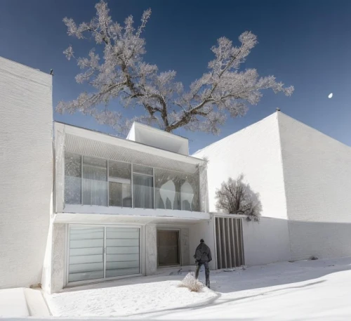 winter house,snow roof,dunes house,modern house,snowhotel,snow house,white room,snow tree,mid century house,cubic house,residential house,snow trees,cube house,snow landscape,private house,infinite snow,white buildings,beautiful home,white turf,inverted cottage,Architecture,General,Modern,None
