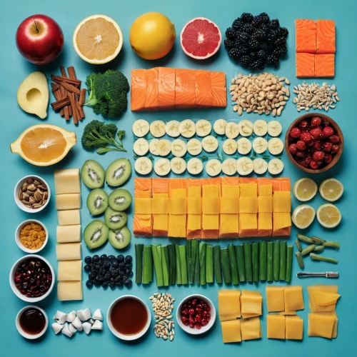 food collage,crudités,fruit plate,flat lay,food styling,food table,fruits and vegetables,food platter,vegan nutrition,cheese plate,summer flat lay,cheese platter,colorful vegetables,food presentation,integrated fruit,fruit platter,food prep,mix table,capsule-diet pill,platter,Unique,Design,Knolling