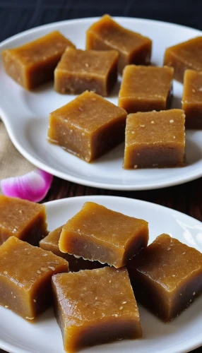 besan barfi,rasgula,indian sweets,diwali sweets,south asian sweets,caramel shortbread,coconut cubes,coffee soap,irish potato candy,nian gao,halva,peanut brittle,turrón,liver paste,dulce de leche,natural soap,chikki,peanut sauce,jaggery tree,coconut oil soap,Photography,General,Realistic