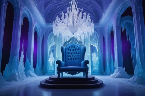 ice castle,ice hotel,the throne,throne,hall of the fallen,ice cave,thrones,ice queen,snowhotel,icemaker,ice,blue room,snow house,drip castle,ice planet,ice princess,the snow queen,the ice,igloo,the blue caves,Conceptual Art,Oil color,Oil Color 13