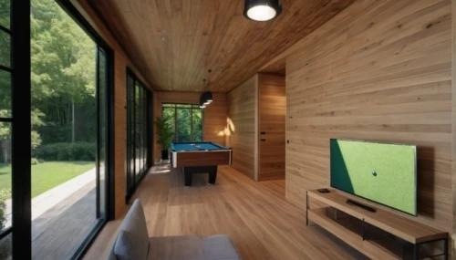 wood window,wooden sauna,laminated wood,modern room,wooden windows,western yellow pine,sliding door,timber house,smart home,wood floor,cabin,cubic house,modern decor,wood flooring,wood mirror,californian white oak,wooden planks,wooden wall,billiard room,inverted cottage