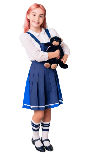female doll,3d model,3d figure,bulli,3d render,collectible doll,doll figure,cinnamomi,3d teddy,doky,3d rendered,dollfus,japanese doll,rubber doll,the japanese doll,plush figure,blurred background,png transparent,school skirt,ndoki,Illustration,Black and White,Black and White 29