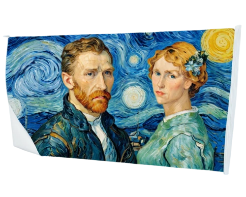 gogh,vincent van gough,renoirs,post impressionism,man and wife,vincent,impressionists,romantic portrait,postimpressionist,post impressionist,man and woman,vintage man and woman,young couple,art painting,masterpieces,artists of stars,two people,impressionism,portraitists,glass painting,Art,Artistic Painting,Artistic Painting 03