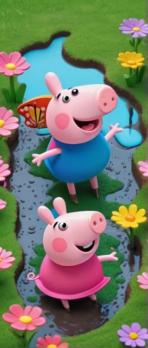 cartoon flowers,teacup pigs,kawaii pig,cute cartoon image,piglets,suckling pig,spring background,pigs,pig's trotters,lucky pig,children's background,piglet barn,cartoon video game background,cute cartoon character,bay of pigs,monsoon banner,lily pond,farm animals,lilo,flowers png,Unique,3D,Isometric