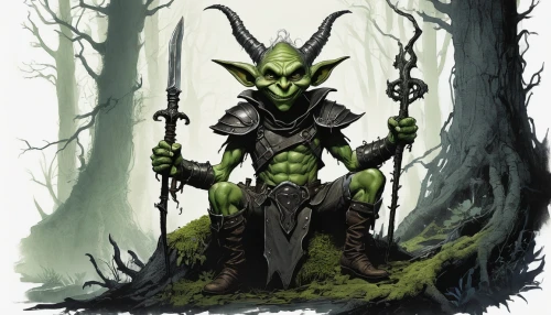 cernunnos,archdruid,druidic,weedeater,dark elf,orcish,leshy,druidism,fangorn,devilwood,gobbo,woodcreepers,spriggan,hobgoblins,deadmarsh,forest man,witchdoctor,vladislaus,devil's walkingstick,iskar,Unique,Design,Blueprint