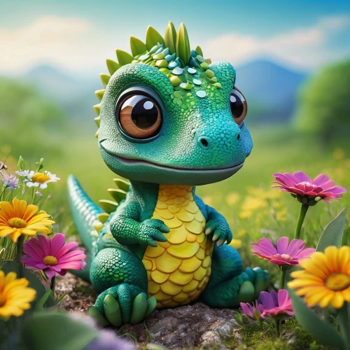 little crocodile,pasquel,flower animal,pascal,agamid,flower background,little alligator,cartoon flower,cute cartoon character,wonder gecko,rango,basiliscus,cartoon flowers,spring background,full hd wallpaper,children's background,croton,disneynature,guanlong,maguana,Photography,Documentary Photography,Documentary Photography 30