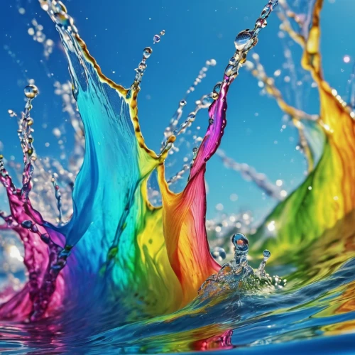 colorful water,water splash,splash photography,colorful background,colorful glass,rainbow waves,water splashes,splash of color,sea water splash,rainbow background,splash water,colorfull,splashing,rainbow colors,background colorful,rainbow pencil background,colorful foil background,colors rainbow,the festival of colors,colorfulness,Photography,General,Realistic