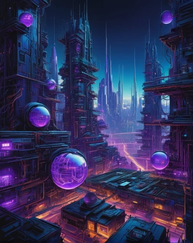 cybertown,cybercity,futuristic landscape,cyberworld,cyberia,cyberport,fantasy city,cyberpunk,cyberscene,microdistrict,metropolis,cybertron,scifi,arcology,coruscant,futuristic,areopolis,ancient city,sci fiction illustration,synth,Illustration,Paper based,Paper Based 29