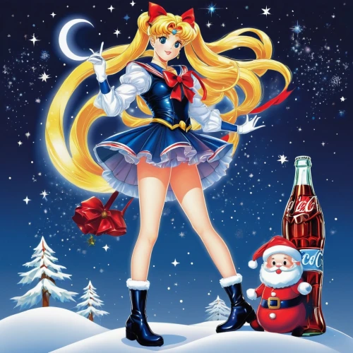 christmasbackground,usagi,pin up christmas girl,retro christmas girl,santapaola,minako,christmas pin up girl,christmas wallpaper,st claus,mahou,michiru,christmas background,santa claus,santa,christmas woman,cheeriness,festiva,martinmas,claus,christmas santa,Illustration,Realistic Fantasy,Realistic Fantasy 05