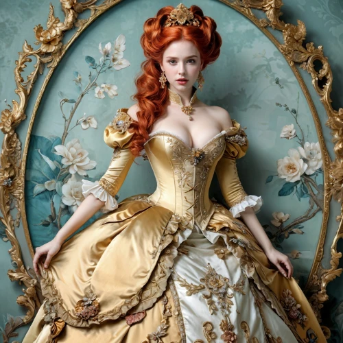 victorian lady,fairy tale character,cinderella,rococo,ball gown,elizabeth i,redhead doll,bodice,queen anne,hoopskirt,queen of hearts,baroque,princess anna,fairy queen,suit of the snow maiden,fairytale characters,baroque angel,victorian style,overskirt,dressmaker