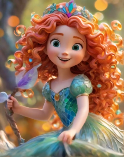 merida,princess anna,rosa 'the fairy,rosa ' the fairy,little girl fairy,seelie,thumbelina,fae,fairie,fairy,ariel,fairy tale character,tinkerbell,faery,floricienta,fairy queen,serafina,princess sofia,faerie,lavagirl