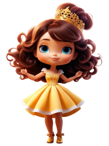 princess sofia,princess crown,yellow crown amazon,princess anna,fairy tale character,little princess,crown render,princess,queen crown,cute cartoon character,gold foil crown,heart with crown,fairy queen,tiana,tiara,crown daisy,hoopskirt,gold crown,miss universe,crown marigold,Illustration,Abstract Fantasy,Abstract Fantasy 11