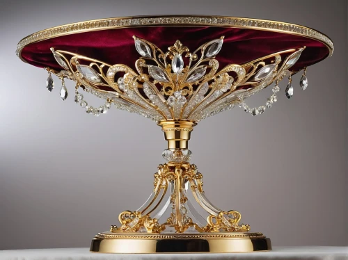 gold chalice,ciborium,baccarat,golden candlestick,chalice,monstrance,swedish crown,candelabra,goblet,candelabras,candelabrum,martini glass,chalices,champagne cup,ormolu,candlestick for three candles,decorative fountains,sevres,centrepiece,brassware,Illustration,Retro,Retro 18