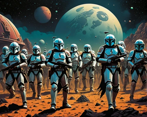 storm troops,clones,clone jesionolistny,pathfinders,cg artwork,star wars,troop,overtone empire,starwars,stormtrooper,droids,sci fiction illustration,sci fi,guards of the canyon,patrols,imperial,task force,empire,force,the army,Conceptual Art,Sci-Fi,Sci-Fi 20