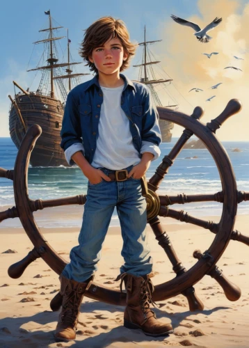 doubloons,pirate treasure,gavroche,shipwright,pirate ship,ships wheel,children's background,seamanship,seafaring,galleon,whydah,pirate,merchantman,xanic,plundering,swashbuckler,barbossa,dockmaster,seamico,neverland,Conceptual Art,Sci-Fi,Sci-Fi 08