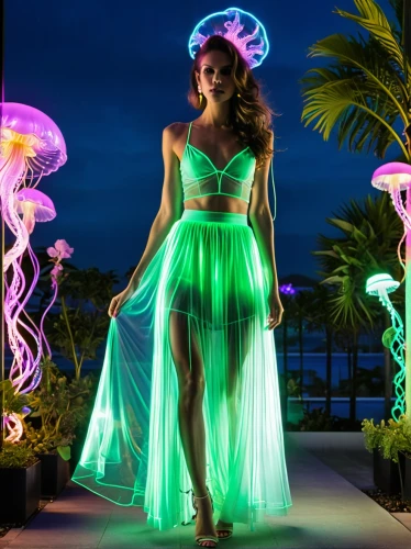 neon body painting,bioluminescent,hula,lightpainting,light painting,florescent,electroluminescent,glows,flourescent,light paint,fluorescence,neon light,bioluminescence,neon ghosts,luminous,fluorescents,fluoresce,fluor,neon lights,neon colors,Illustration,Realistic Fantasy,Realistic Fantasy 10