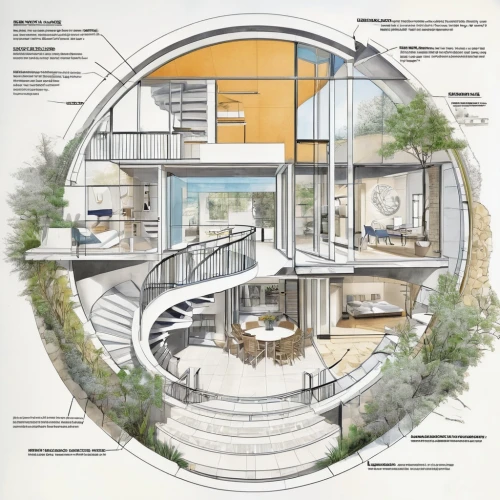 cohousing,habitaciones,smart house,architect plan,floorplan home,inhabitation,passivhaus,cutaways,circular staircase,ecosphere,smart home,garden design sydney,archidaily,floorplans,ecovillages,vivienda,house floorplan,homebuilding,contextualism,habitational,Unique,Design,Infographics