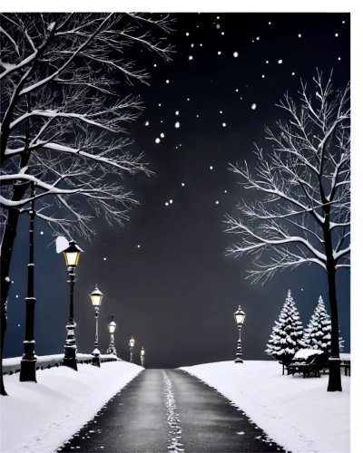 christmas snowy background,winter night,winter background,night snow,cartoon video game background,snow scene,christmas landscape,christmasbackground,midnight snow,christmas background,night scene,christmas wallpaper,silent night,snow landscape,snowy landscape,snowflake background,winterland,streetlights,christmas night,streetlamps,Art,Classical Oil Painting,Classical Oil Painting 28