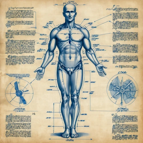 the vitruvian man,human body anatomy,vitruvian man,medical concept poster,acupuncturists,osteopathy,the human body,osteopaths,anatomist,craniosacral,fascial,vitruvian,acupressure,anatomie,anatomies,muscular system,human anatomy,kinesiology,subcutaneous,dermatome,Unique,Design,Blueprint