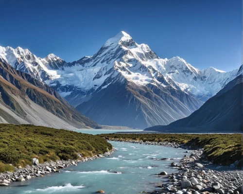 aoraki,mount cook,nzealand,new zealand,everest region,south island,mt cook,zealand,karakorum,karakoram,himalaya,wakhan,talahi,fiordland,himalayans,yarlung,nz,zealands,baltistan,rakaia,Photography,General,Realistic