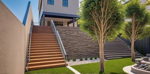 landscape design sydney,garden design sydney,landscape designers sydney,landscaped,climbing garden,artificial grass,landscaping,3d rendering,stone stairs,buxus,outside staircase,roof garden,garden elevation,penthouses,balustrades,stone stairway,modern house,ligustrum,townhomes,xeriscaping,Photography,General,Realistic