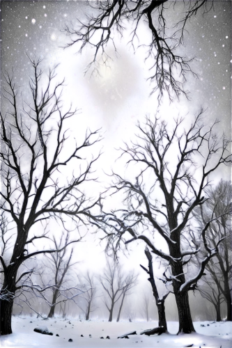 winter background,christmas snowy background,night snow,snow trees,snow landscape,winter dream,winter forest,snowy landscape,snowflake background,winter landscape,winter magic,snow tree,snowy tree,midnight snow,snow scene,winter tree,wintry,birch tree background,the snow falls,moon and star background,Conceptual Art,Sci-Fi,Sci-Fi 30